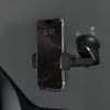 Proove - Autós tartó Longway Plaid (CHLP00000001) - Szélvédőre/Műszerfalra, Tapadókorong, 4.7''-6.9" telefonokhoz - Black