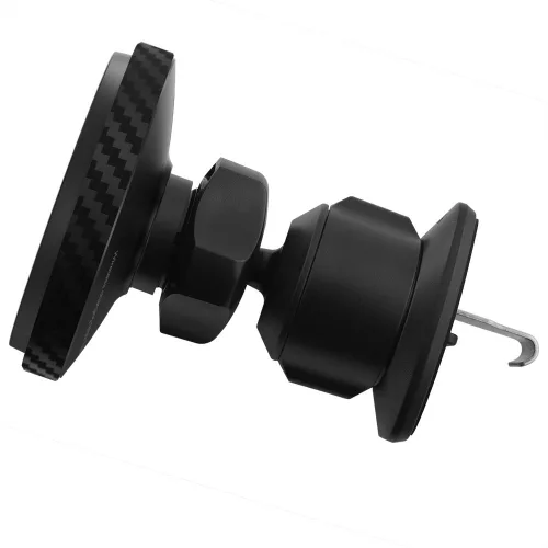 Proove - Autós tartó vezeték nélküli töltéssel Graphite Circle (WHGC15010001) - Szellőzőrácsra, Qi2, 15W, LED Indicator - Black
