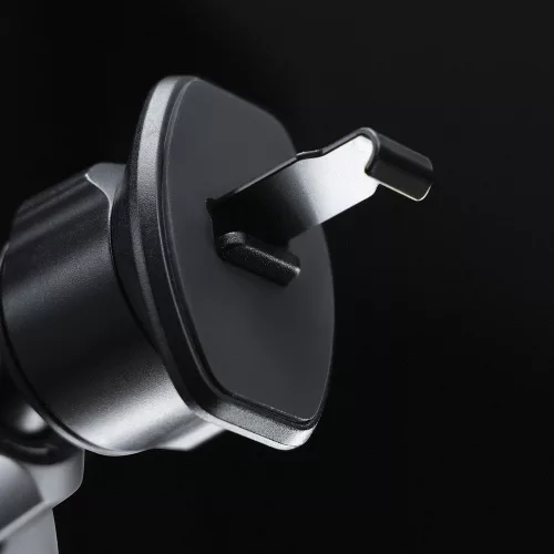 Proove - Autós tartó vezeték nélküli töltéssel Icecore (WHIC15002003) - Szellőzőrácsra, Erős mágnes, Active Cooling, Qi2 15W - Gray
