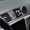 Proove - Autós tartó vezeték nélküli töltéssel Light Circle (WHLC15010002) - Szellőzőrácsra, Mágneses tapadás, Qi2 15W - Metallic Grey