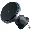 Proove - Autós tartó vezeték nélküli töltéssel Magic Circle Pro (WHMP15010001) - MagSafe, Szellőzőrácsra, 360, Qi2 15W, LED - Black
