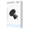 Proove - Autós tartó vezeték nélküli töltéssel Magic Circle Pro (WHMP15010001) - MagSafe, Szellőzőrácsra, 360, Qi2 15W, LED - Black