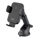 Proove - Autós tartó vezeték nélküli töltéssel Triple Clamp (WHTC15010001) - Szellőzőrácsra, Automata karok, 15W, 4.0"-6.9" - Black