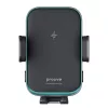 Proove - Autós tartó vezeték nélküli töltéssel Triple Clamp Pro (WHTP15010004) - 2in1 Mount, Automatic, LED, Qi2 15W - Metal Grey