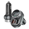 Proove - Car Charger with FM Modulator (FMSL30110001) - USB, Type-C, U-Disk, TF, Bluetooth 5.4, Fast Charge, 30W - Black