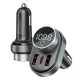 Proove - Car Charger with FM Modulator (FMSL30110001) - USB, Type-C, U-Disk, TF, Bluetooth 5.4, Fast Charge, 30W - Black