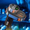 Proove - Car Charger with FM Modulator (FMSL30110001) - USB, Type-C, U-Disk, TF, Bluetooth 5.4, Fast Charge, 30W - Black