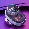 Proove - Car Charger with FM Modulator (FMSL30110001) - USB, Type-C, U-Disk, TF, Bluetooth 5.4, Fast Charge, 30W - Black