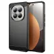Techsuit - Carbon szilikon tok - Xiaomi Redmi Note 15 Pro 4G - Fekete