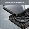 Techsuit - Carbon szilikon tok - Xiaomi Redmi Note 15 Pro 5G - Fekete