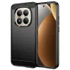 Techsuit - Carbon szilikon tok - Xiaomi Redmi Note 15 Pro+ 5G / Poco M8 Pro 5G - Fekete