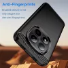 Techsuit - Carbon szilikon tok - Xiaomi Redmi Note 15 Pro+ 5G / Poco M8 Pro 5G - Fekete