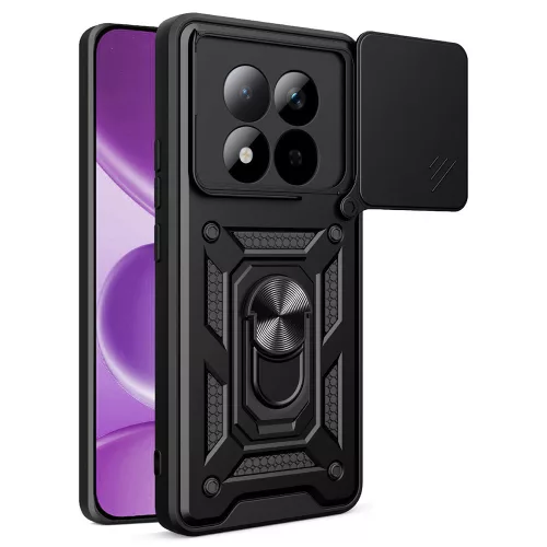 Techsuit - CamShield ütésálló tok - Xiaomi Redmi Note 15 Pro 4G - Fekete