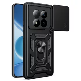   Techsuit - CamShield ütésálló tok - Xiaomi Redmi Note 15 Pro 5G - Fekete