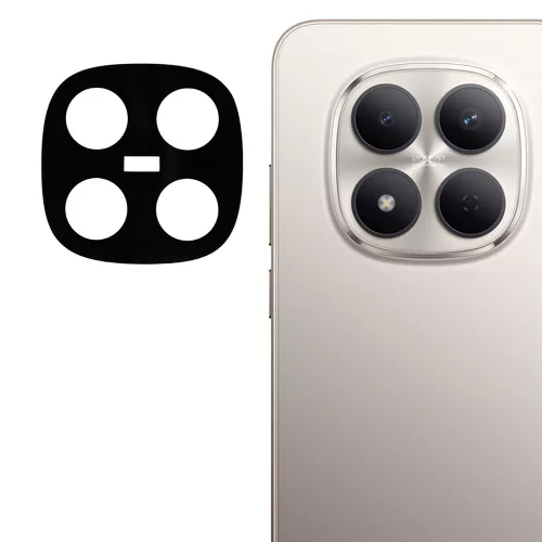 Techsuit - Full Camera - Kameravédő üvegfólia - Xiaomi Redmi Note 15 Pro 5G - Fekete