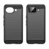 Techsuit - Carbon szilikon tok - Google Pixel 10a - Fekete