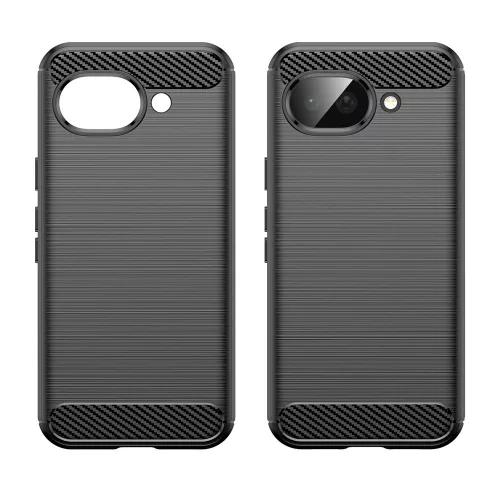 Techsuit - Carbon szilikon tok - Google Pixel 10a - Fekete