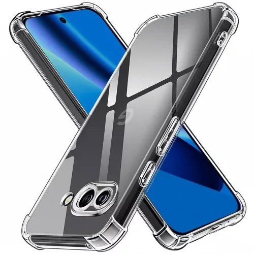 Techsuit - Shockproof Átlátszó Ütésálló Szilikon tok - Google Pixel 10a - Átlátszó