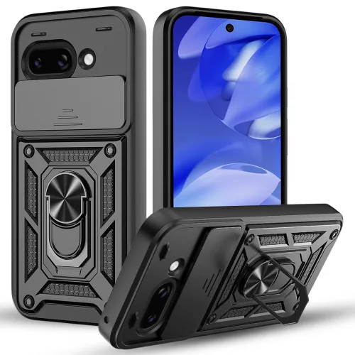 Techsuit - CamShield ütésálló tok - Google Pixel 10a - Fekete