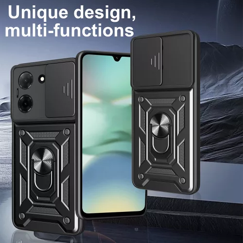 Techsuit - CamShield ütésálló tok - Google Pixel 10a - Fekete