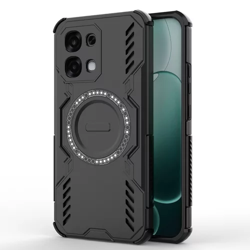 Techsuit - ArmorMag ütésálló tok - Oppo A6 Pro 4G / A6 Pro 5G - Fekete
