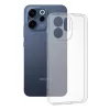 Techsuit - Clear Silicone tok - Oppo Reno 15 F / Reno 15 FS 5G - Átlátszó