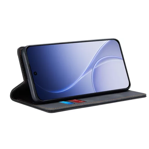 Techsuit - Confy Cover kinyitható tok - Oppo Reno15 F / Reno15 FS 5G - Fekete