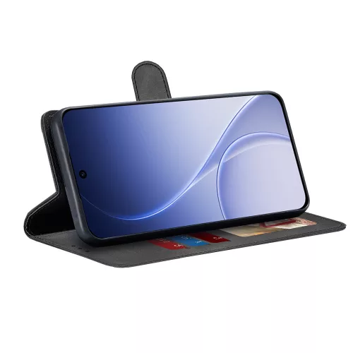 Techsuit - Diary Book kinyitható tok - Oppo Reno15 F / Reno15 FS 5G - Fekete
