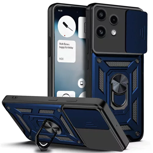 Techsuit - CamShield ütésálló tok - Nothing Phone (3a) Lite - Kék