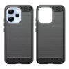 Techsuit - Carbon szilikon tok - Oppo Reno15 Pro - Fekete