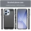 Techsuit - Carbon szilikon tok - Oppo Reno15 Pro - Fekete