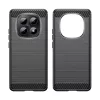 Techsuit - Carbon szilikon tok - Xiaomi Redmi Note 15 5G / Note 15 4G / Poco M8 5G - Fekete