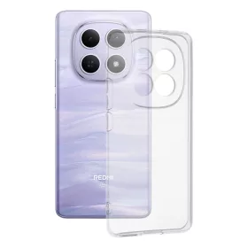   Techsuit - Clear Silicone - Xiaomi Redmi Note 15 5G / Note 15 4G / Poco M8 5G - Átlátszó tok