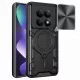 Techsuit - CamGuard Pro tok ütésálló tok - Xiaomi Redmi Note 15 5G / Note 15 4G / Poco M8 5G - Fekete