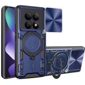   Techsuit - CamGuard Pro ütésálló tok - Xiaomi Redmi Note 15 5G / Note 15 4G / Poco M8 5G - Kék