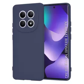   Techsuit - SoftFlex szilikon tok - Xiaomi Redmi Note 15 5G / Note 15 4G / Poco M8 5G - Sötétkék