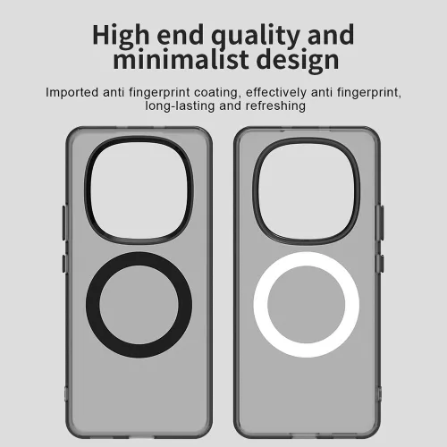 Techsuit - CandyCase MagSafe tok - Xiaomi Redmi Note 15 5G / Note 15 4G / Poco M8 5G - Fekete