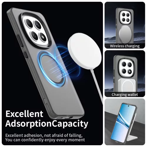 Techsuit - CandyCase MagSafe tok - Xiaomi Redmi Note 15 5G / Note 15 4G / Poco M8 5G - Fekete