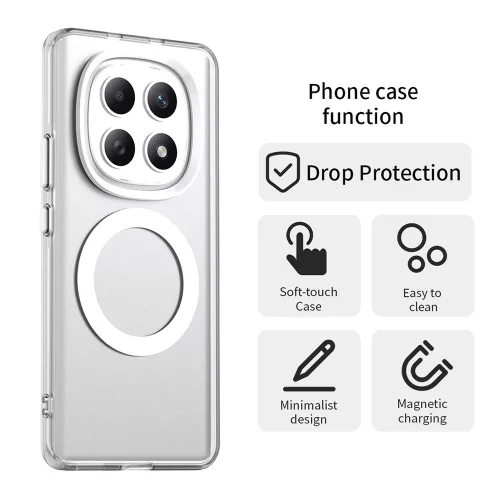 Techsuit - CandyCase MagSafe tok - Xiaomi Redmi Note 15 5G / Note 15 4G / Poco M8 5G - Fehér