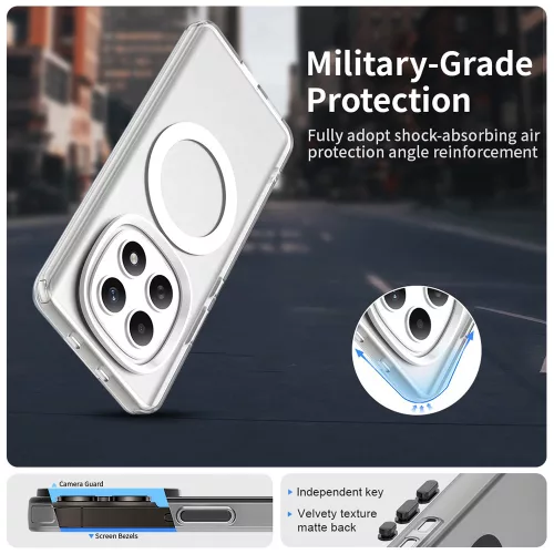 Techsuit - CandyCase MagSafe tok - Xiaomi Redmi Note 15 5G / Note 15 4G / Poco M8 5G - Fehér