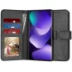 Techsuit - Diary Book kinyitható tok - Xiaomi Redmi Note 15 5G / Note 15 4G / Poco M8 5G - Fekete