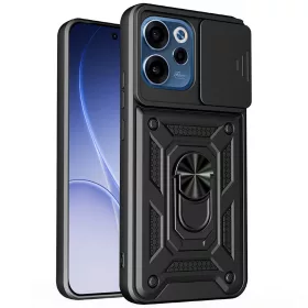   Techsuit - CamShield ütésálló tok - Oppo Reno15 F / Reno15 FS 5G - Fekete