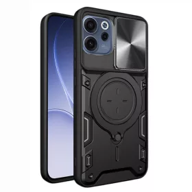   Techsuit - CamGuard Pro tok ütésálló tok - Oppo Reno15 F / Reno15 FS 5G - Fekete