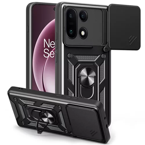 Techsuit - CamShield ütésálló tok - OnePlus 15 - Fekete
