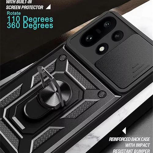 Techsuit - CamShield ütésálló tok - OnePlus 15 - Kék