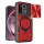 Techsuit - CamGuard Pro tok ütésálló tok - OnePlus 15 - Piros
