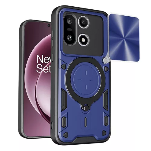 Techsuit - CamGuard Pro tok ütésálló tok - OnePlus 15 - Kék