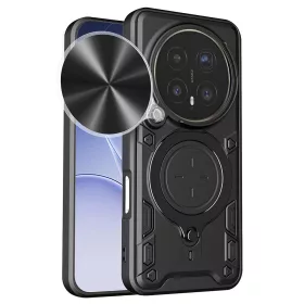   Techsuit - CamGuard Pro tok ütésálló tok - Honor Magic8 Pro - Fekete