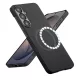 Techsuit - Aramid Fiber MagSafe tok - Samsung Galaxy S26 - Fekete