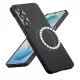 Techsuit - Aramid Fiber MagSafe tok - Samsung Galaxy S26 Plus - Fekete